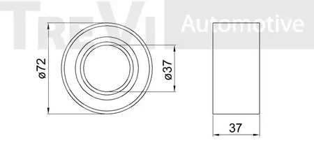 Фото WB1682 Комплект подшипника TREVI AUTOMOTIVE {forloop.counter}}