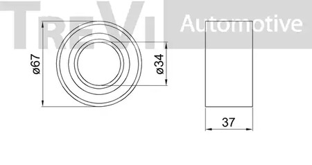 Фото WB1686 Комплект подшипника TREVI AUTOMOTIVE {forloop.counter}}