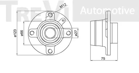 Фото WB1688 Комплект подшипника TREVI AUTOMOTIVE {forloop.counter}}