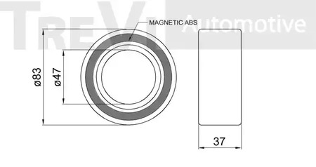 Фото WB1702 Комплект подшипника TREVI AUTOMOTIVE {forloop.counter}}