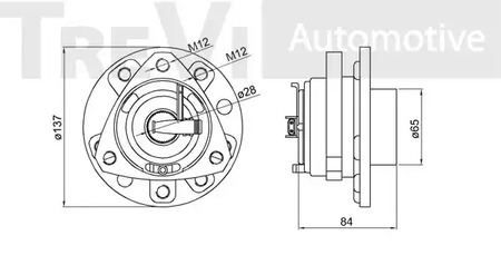 Фото WB1715 Комплект подшипника TREVI AUTOMOTIVE {forloop.counter}}