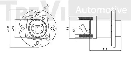 Фото WB1716 Комплект подшипника TREVI AUTOMOTIVE {forloop.counter}}