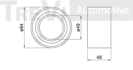 Фото WB1728 Комплект подшипника TREVI AUTOMOTIVE {forloop.counter}}