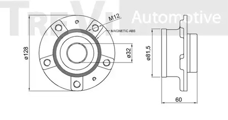 Фото WB1731 Комплект подшипника TREVI AUTOMOTIVE {forloop.counter}}