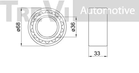 Фото WB1742 Комплект подшипника TREVI AUTOMOTIVE {forloop.counter}}