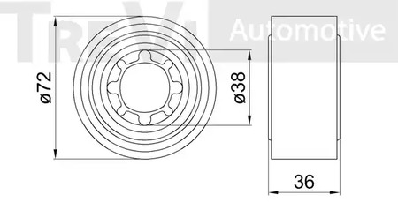 Фото WB1749 Комплект подшипника TREVI AUTOMOTIVE {forloop.counter}}