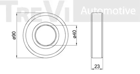 Фото WB1752 Комплект подшипника TREVI AUTOMOTIVE {forloop.counter}}