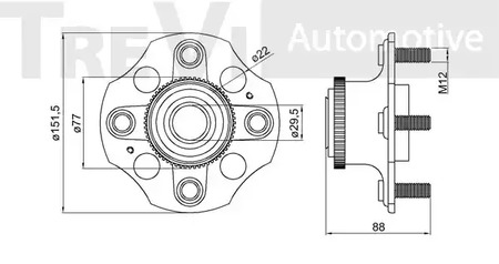 Фото WB1753 Комплект подшипника TREVI AUTOMOTIVE {forloop.counter}}