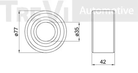 Фото WB1756 Комплект подшипника TREVI AUTOMOTIVE {forloop.counter}}