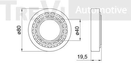 Фото WB1761 Комплект подшипника TREVI AUTOMOTIVE {forloop.counter}}