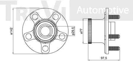 Фото WB1769 Комплект подшипника TREVI AUTOMOTIVE {forloop.counter}}