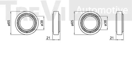 Фото WB1771 Комплект подшипника TREVI AUTOMOTIVE {forloop.counter}}