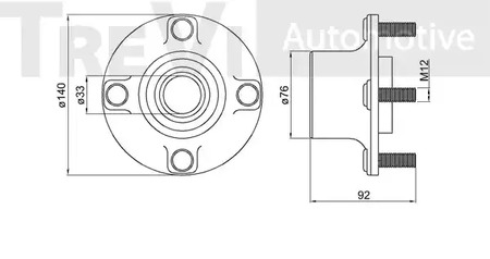 Фото WB1789 Комплект подшипника TREVI AUTOMOTIVE {forloop.counter}}