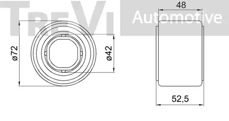 Фото WB1792 Комплект подшипника TREVI AUTOMOTIVE {forloop.counter}}