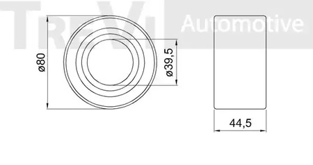 Фото WB1795 Комплект подшипника TREVI AUTOMOTIVE {forloop.counter}}