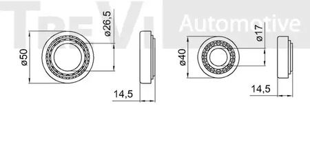 Фото WB1805 Комплект подшипника TREVI AUTOMOTIVE {forloop.counter}}