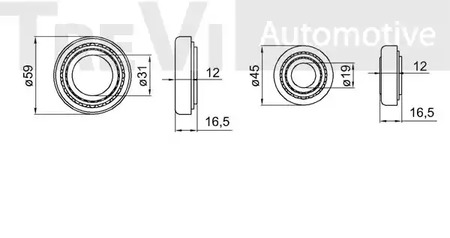 Фото WB1807 Комплект подшипника TREVI AUTOMOTIVE {forloop.counter}}