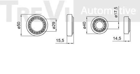 Фото WB1815 Комплект подшипника TREVI AUTOMOTIVE {forloop.counter}}