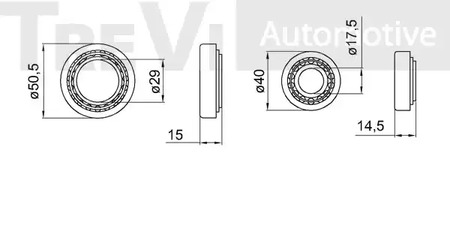 Фото WB1820 Комплект подшипника TREVI AUTOMOTIVE {forloop.counter}}