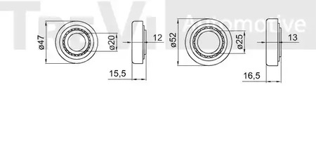 Фото WB1829 Комплект подшипника TREVI AUTOMOTIVE {forloop.counter}}