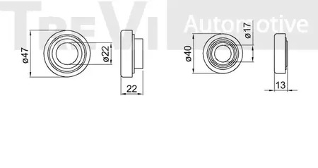 Фото WB1838 Комплект подшипника TREVI AUTOMOTIVE {forloop.counter}}