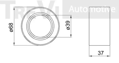 Фото WB1840 Комплект подшипника TREVI AUTOMOTIVE {forloop.counter}}