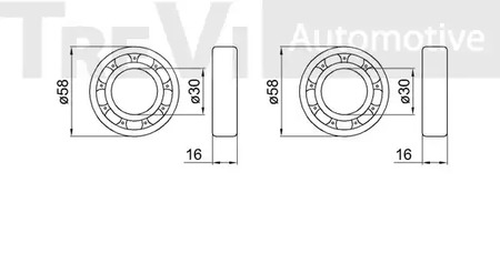 Фото WB1843 Комплект подшипника TREVI AUTOMOTIVE {forloop.counter}}