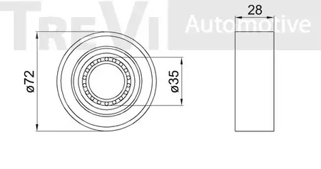 Фото WB1852 Комплект подшипника TREVI AUTOMOTIVE {forloop.counter}}