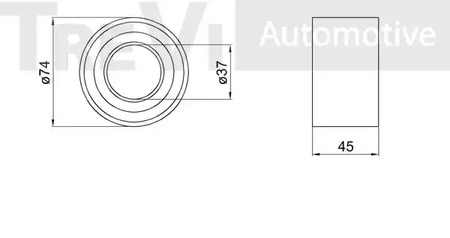 Фото WB1862 Комплект подшипника TREVI AUTOMOTIVE {forloop.counter}}