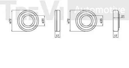 Фото WB1869 Комплект подшипника TREVI AUTOMOTIVE {forloop.counter}}