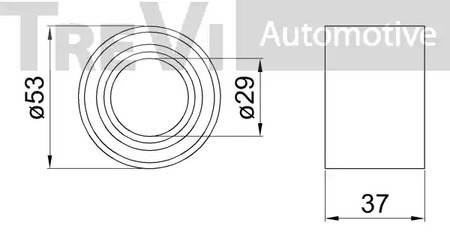 Фото WB1873 Комплект подшипника TREVI AUTOMOTIVE {forloop.counter}}