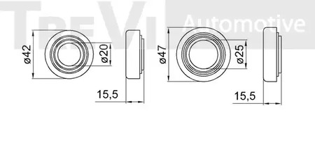 Фото WB1875 Комплект подшипника TREVI AUTOMOTIVE {forloop.counter}}