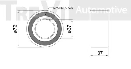 Фото WB1886 Комплект подшипника TREVI AUTOMOTIVE {forloop.counter}}