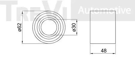 Фото WB1888 Комплект подшипника TREVI AUTOMOTIVE {forloop.counter}}