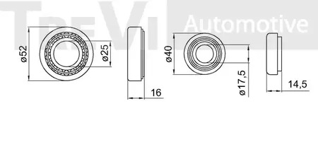 Фото WB1891 Комплект подшипника TREVI AUTOMOTIVE {forloop.counter}}