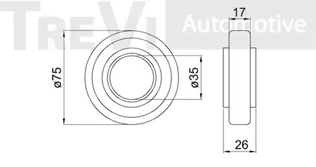 Фото WB1905 Комплект подшипника TREVI AUTOMOTIVE {forloop.counter}}