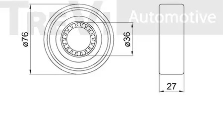 Фото WB1911 Комплект подшипника TREVI AUTOMOTIVE {forloop.counter}}