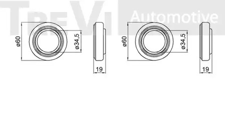 Фото WB1924 Комплект подшипника TREVI AUTOMOTIVE {forloop.counter}}