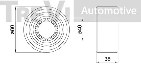 Фото WB1947 Комплект подшипника TREVI AUTOMOTIVE {forloop.counter}}