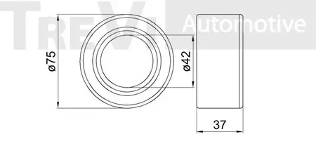 Фото WB1953 Комплект подшипника TREVI AUTOMOTIVE {forloop.counter}}