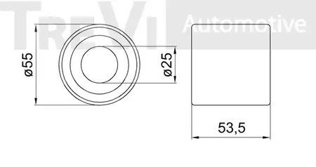 Фото WB1982 Комплект подшипника TREVI AUTOMOTIVE {forloop.counter}}