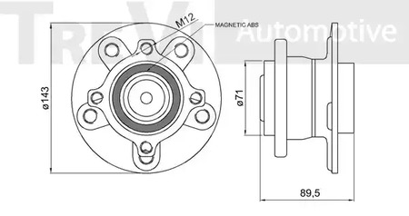 Фото WB1986 Комплект подшипника TREVI AUTOMOTIVE {forloop.counter}}