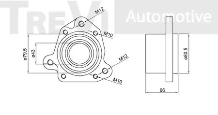 Фото WB1997 Комплект подшипника TREVI AUTOMOTIVE {forloop.counter}}