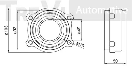 Фото WB2024 Комплект подшипника TREVI AUTOMOTIVE {forloop.counter}}