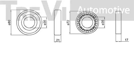 Фото WB2029 Комплект подшипника TREVI AUTOMOTIVE {forloop.counter}}