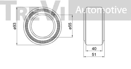 Фото WB2035 Комплект подшипника TREVI AUTOMOTIVE {forloop.counter}}