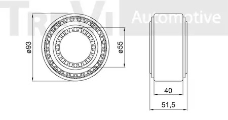 Фото WB2036 Комплект подшипника TREVI AUTOMOTIVE {forloop.counter}}