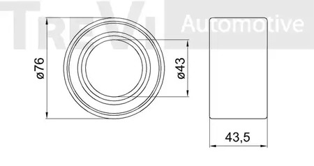 Фото WB2039 Комплект подшипника TREVI AUTOMOTIVE {forloop.counter}}