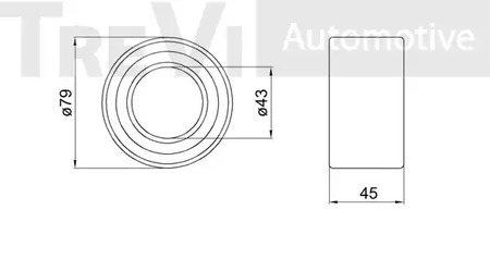 Фото WB2044 Комплект подшипника TREVI AUTOMOTIVE {forloop.counter}}