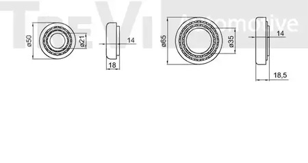 Фото WB2057 Комплект подшипника TREVI AUTOMOTIVE {forloop.counter}}